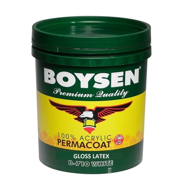 BOYSEN Bs 710 Permacoat Latex Gloss White 1L AllHome