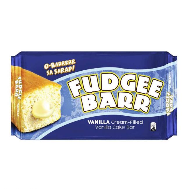 Fudgee Barr Vanilla 10s 40g Allhome