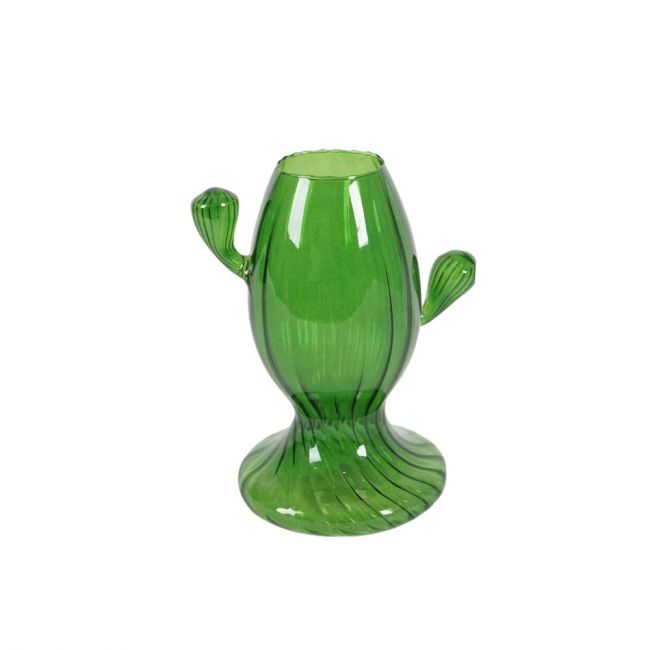 Glass Cactus Vase Design DG534 | AllHome