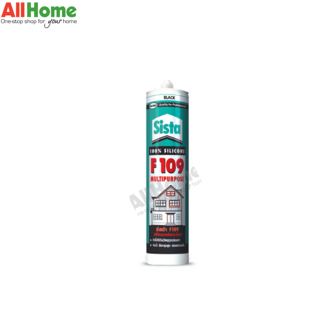 SISTA F109-B MULTI PURPOSE SEALANT BLCK 300ML|Allhome Online