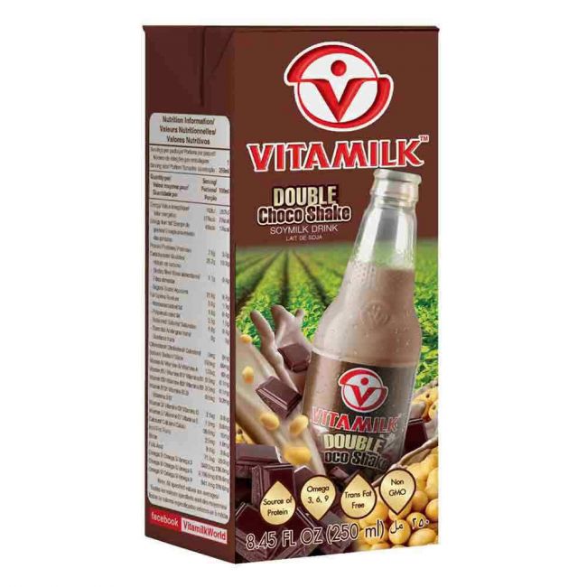 Vitamilk Double Choco Tetra 250ML | AllHome
