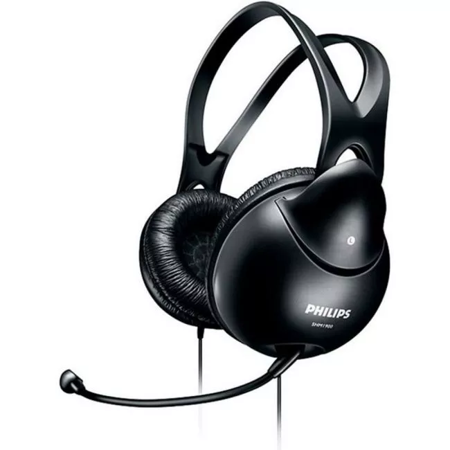 Philips over ear headphones with mic 2025