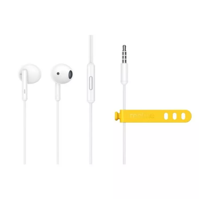 REALME Classic Earbuds In Ear Earphone White AllHome