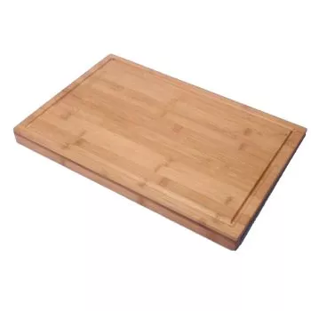 Dinner Essential Bamboo Chopping Boards with Stopper for Kitchen Meat  Vegetables Cheese Serving 45x30x3.5