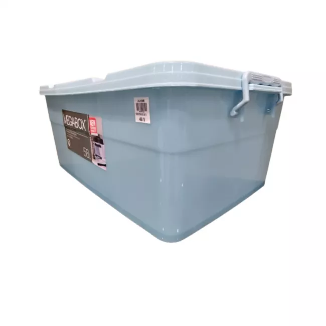 Buy Megabox Storage Box 58 Liters Blue Clear MG-683 - DIY Hardware